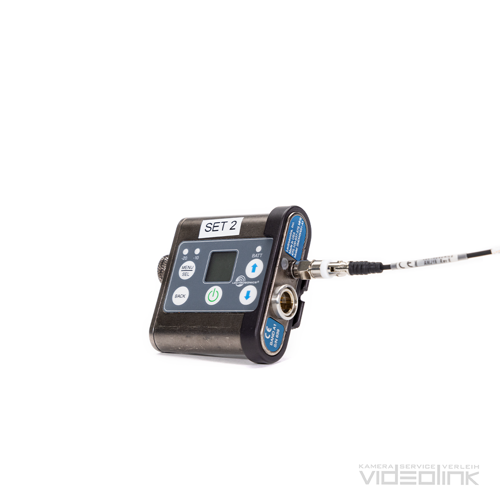Lectrosonic LR-A1 Receiver SMWB Audio Transmitter | Videolink Munich