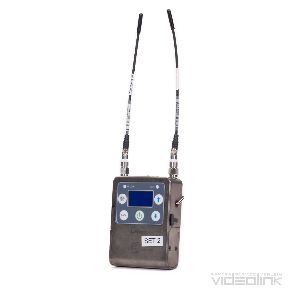 Lectrosonic LR-A1 Receiver SMWB Audio Transmitter | Videolink Munich
